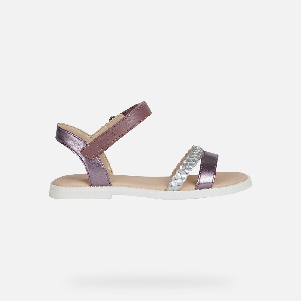 Sandalias Geox Menina Rosa - Karly - RTGQK1306